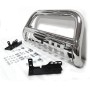 [US Warehouse] Car Steel Front Bumper Grille Guard for GMC / Chevrolet Chrome